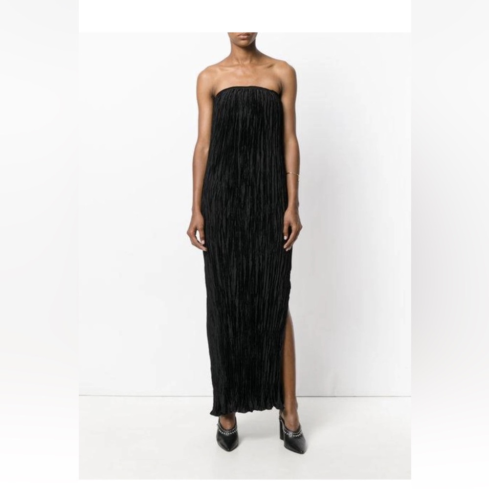 Elizabeth and James Denver Pleated Maxi Dress